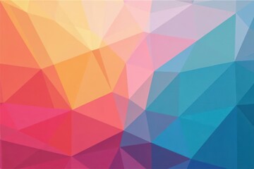 Abstract geometric shapes, soft color palette, advertisement, curves