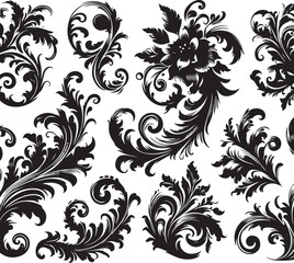 : Elegant Crown King Element Vector Collection