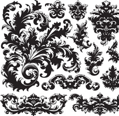 : Elegant Crown King Element Vector Collection