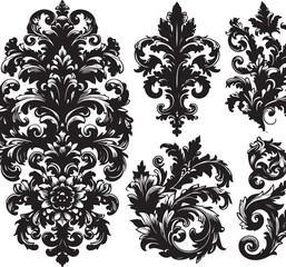 : Elegant Crown King Element Vector Collection