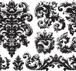 : Elegant Crown King Element Vector Collection