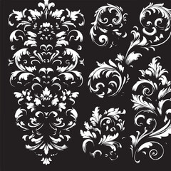 : Elegant Crown King Element Vector Collection