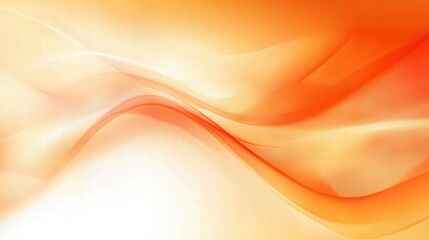 Obraz premium Dynamic wave in yellow and orange capturing movement and energy against a white background