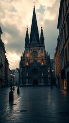 Fototapeta premium A Sacred Monument in the Old Town