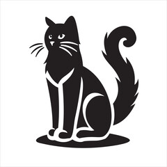 Cats icon design with illustrator