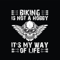 Motorcycle riding tshirt design vector design	
