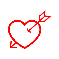 Heart with Arrow Icon
Cupid's Arrow Heart
Love Symbol
Valentine's Day Heart
Romantic Heart Design