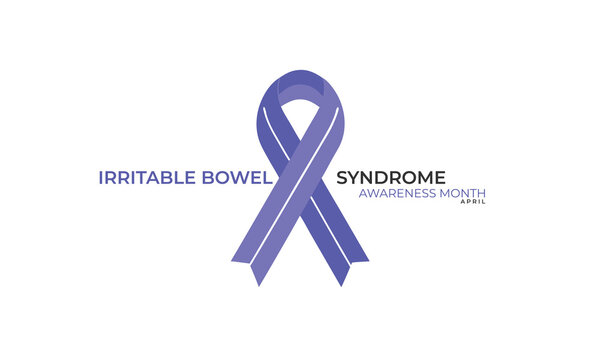 irritable bowel syndrome awareness month. background, banner, card, poster, template, Vector, illustration.