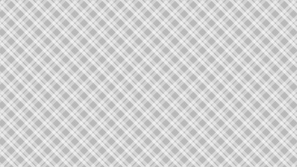 Grey and white diagonal background. Plaid checkered seamless pattern.