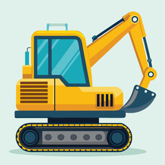 excavator vector