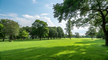 Green Grass Field and Green Trees during Day Time