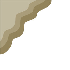 Aesthetic Abstract Corner Border