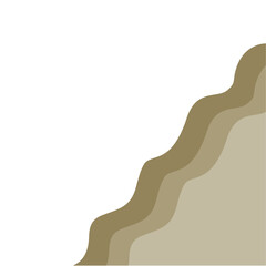 Aesthetic Abstract Corner Border