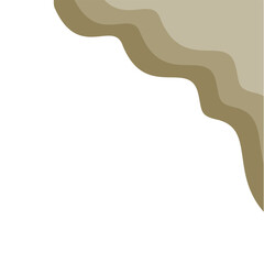 Aesthetic Abstract Corner Border