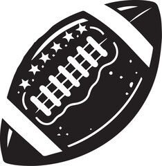 American football vector illustration