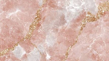 Fototapeta premium Rose marble gold pattern.