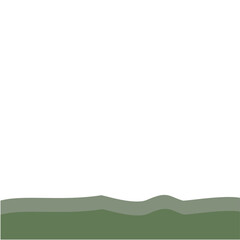 Fototapeta premium Aesthetic Bottom Border