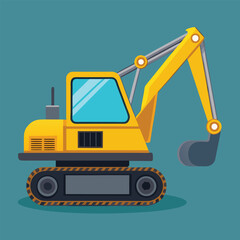 excavator vector