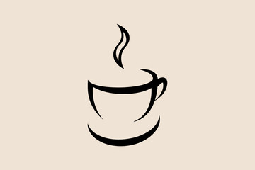cup of coffee minimalism