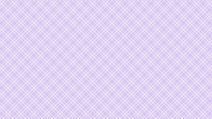 Purple and white diagonal background. Plaid checkered seamless pattern.