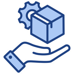 Product Management Blue Icon