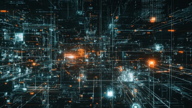 An AI powered disaster response system, analyzing real-time environmental data to predict natural disasters and dispatch emergency services instantly to affected areas, glowing response interface