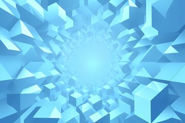 abstract blue geometric background