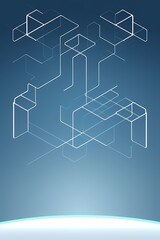 Fototapeta premium abstract technology background