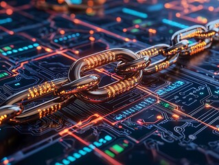 Digital Chain Circuit Board