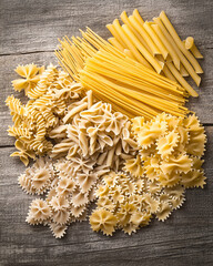 Assortment of Fresh Pasta Shapes