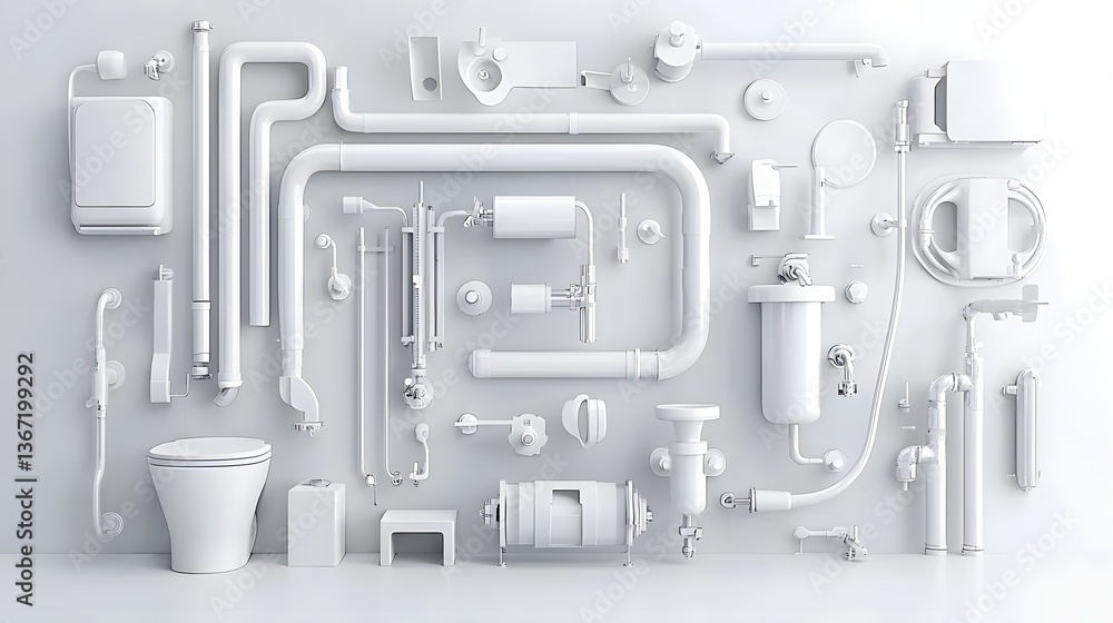 Poster cutting edge 3d printing technology fabricating personalized plumbing components with precision and 