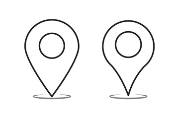 map pointers, pin, marker, navigation, GPS, position, pointer, on transparent background png
