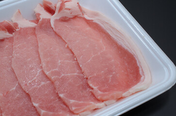 カナダ産生姜焼用豚ロース三元麦豚