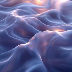 Obraz premium Abstract Flowing Fabric