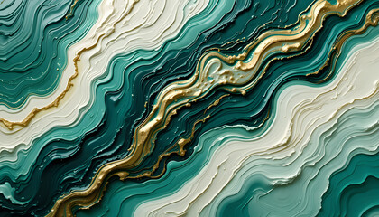 Obraz premium Abstract oil paint texture with rich