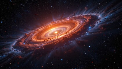 "Deep space scene with high detail planetary nebulae and surrounding stars, ultra HD"