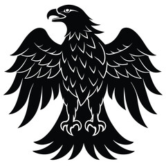 a golden eogle vector
