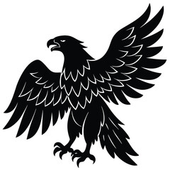 a golden eogle vector