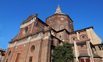 Dome of Pavia, Lombardy, Italy.