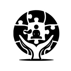 Unity and Inner Peace: A Symbolic Jigsaw of Well-being