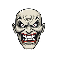Fototapeta premium Angry Mask