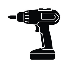 drill isolated on white background