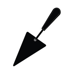trowel isolated on white background