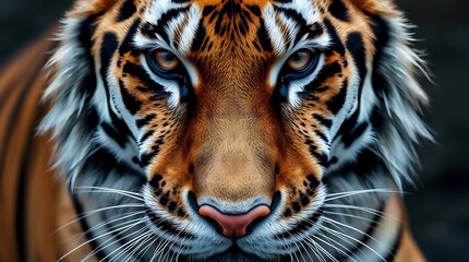 Fototapeta premium majestic tiger wallpaper, created by generative ai
