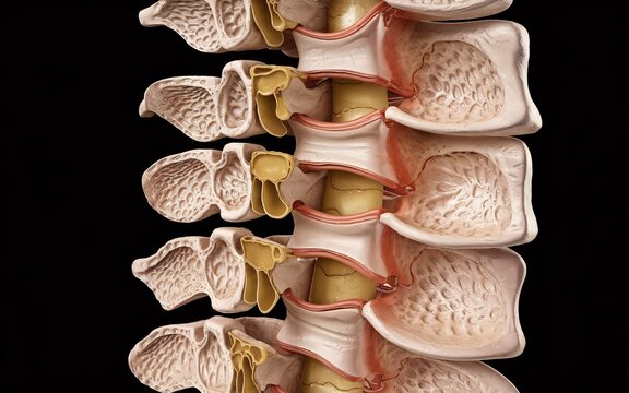 Detailed Spinal Column Anatomy