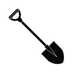 shovel isolated on white background