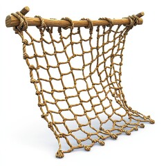 fishing net, illustration. isolated on white