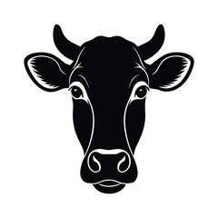 cow isolated on white background