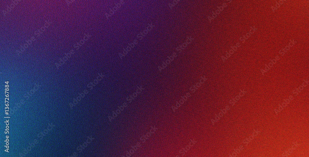 Poster minimalist background in purple navy red with gradient and soft effect blur, noise, artistic style