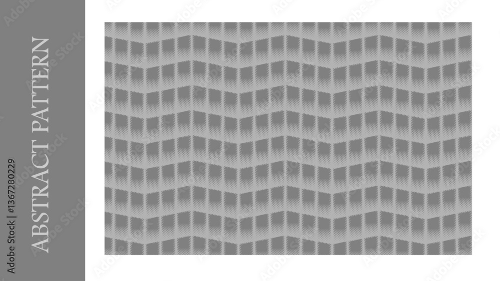 Fototapete Abstract line pattern, Abstract background horizontal zigzag pattern. template, design, graphic